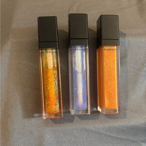 Givenchy lip gloss trio discontinued lip color pop gloss makeup bundle set